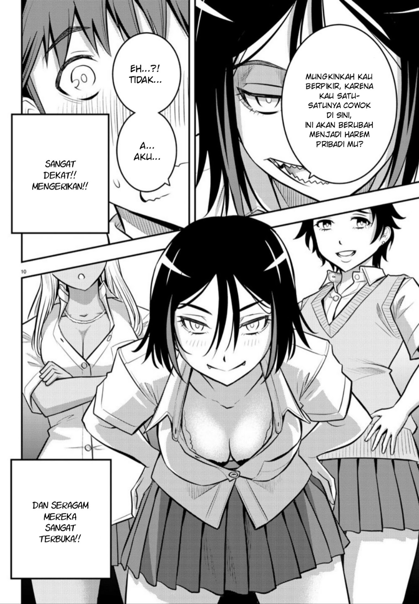 Yankee JK Kuzuhana-chan Chapter 09 Bahasa Indonesia